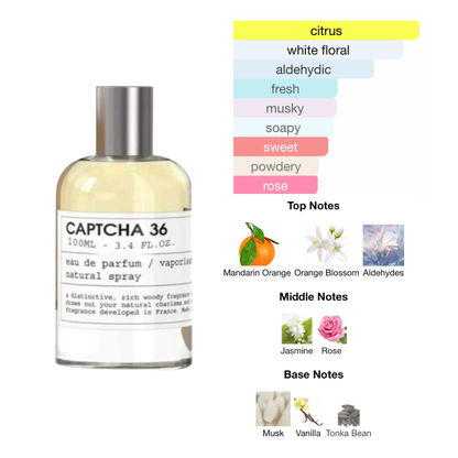 Emper Captcha 36 3.4 Oz Edp Men