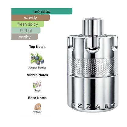 Azzaro Wanted 3.4 Oz Edp Men