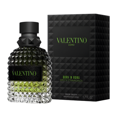Valentino Uomo Born In Roma Green Stravaganza 1.7 Oz Edt Men