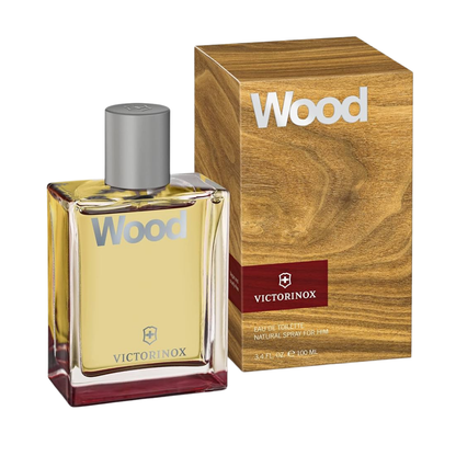 Victorinox Swiss Army Wood 3.4 Oz Edt Men
