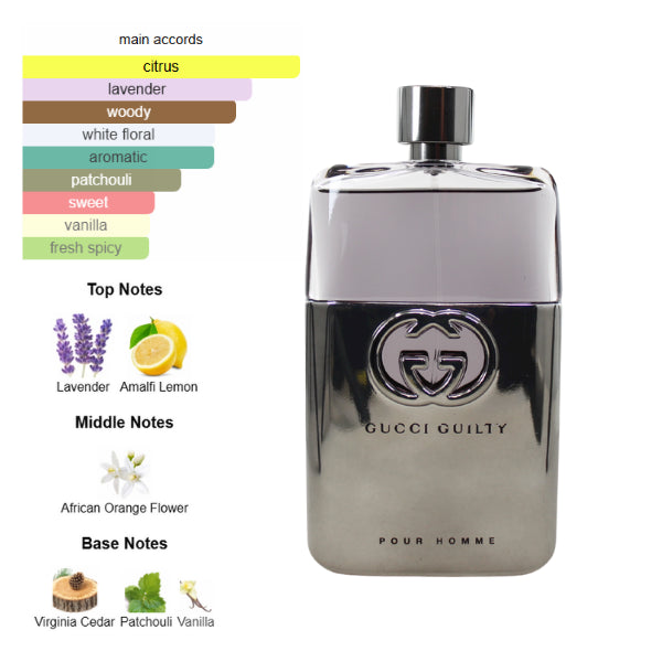 Gucci Guilty Pour Homme 5.0 Oz EDT for Men