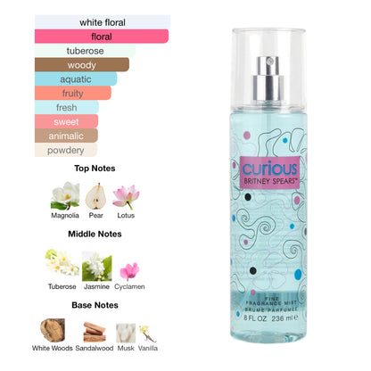Britney Spears Britney Spears Curious 8.0 Oz Body Mist for Women