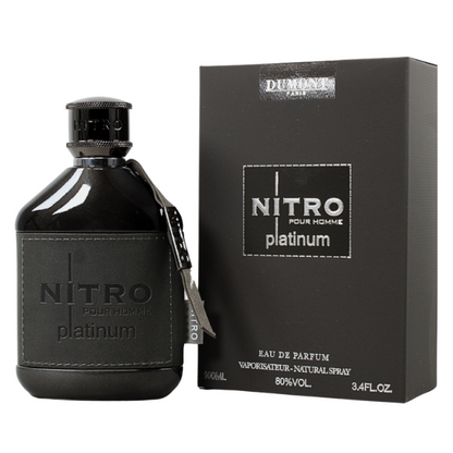 Dumont Nitro Platinum 3.4 Oz EDP for Men