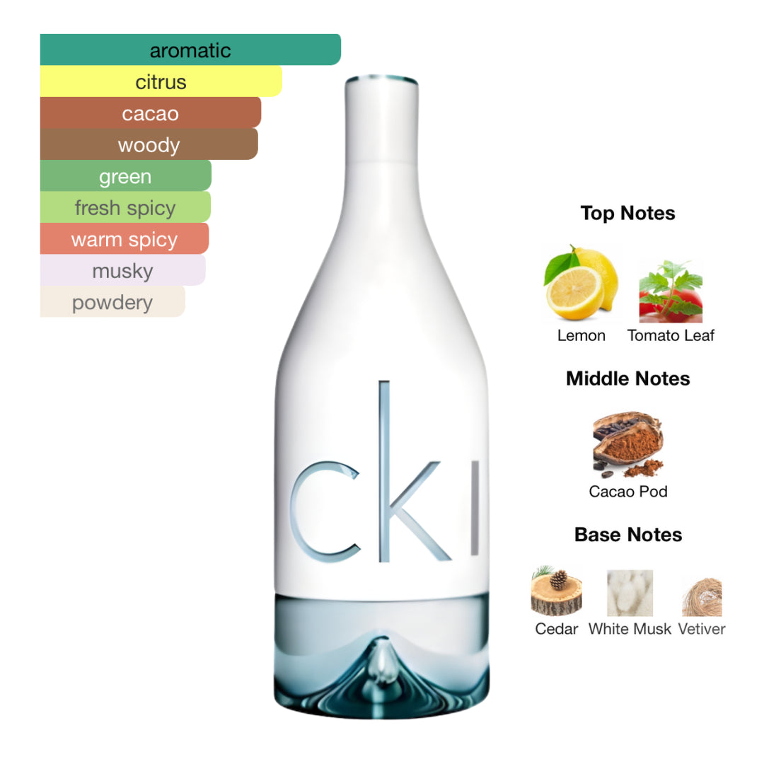 Calvin Klein In 2 U 3.4 Oz Edt Men