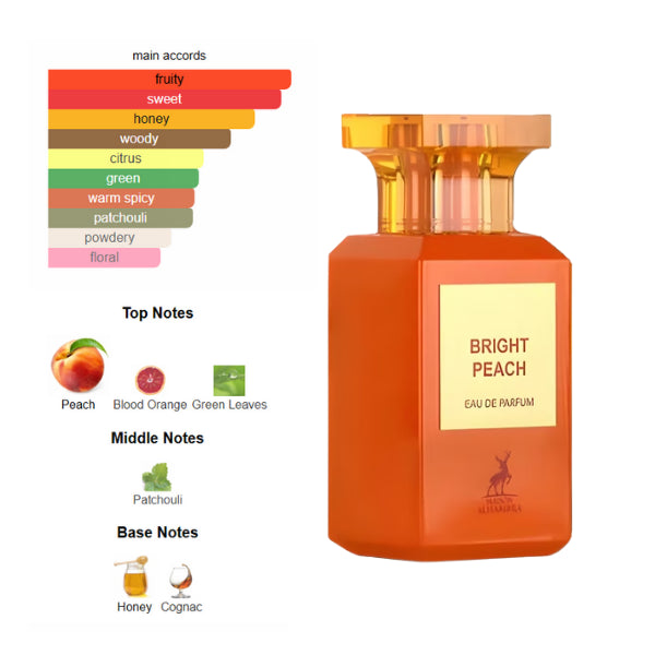 Maison Alhambra Bright Peach 2.7 Oz EDP for Women