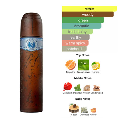 Cuba Blue 3.3 Oz Edt Men