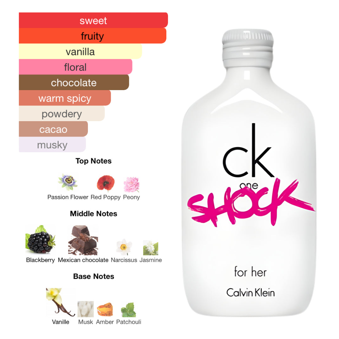 Calvin Klein One Shock 3.4 Oz Edt Women