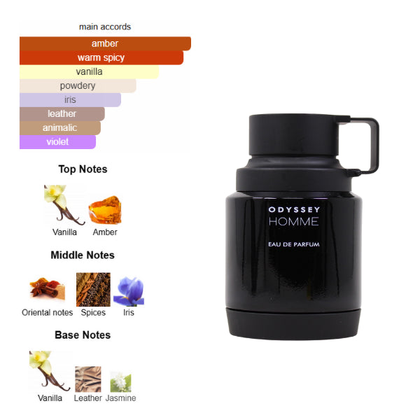 Armaf Odyssey Homme 2.0 Oz Edp Men
