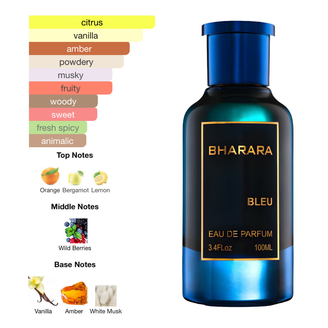 Bharara Blue 3.4 Oz Edp Men