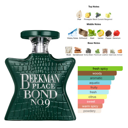 Bond No.9 Beekman Place 3.3 Oz Edp Men