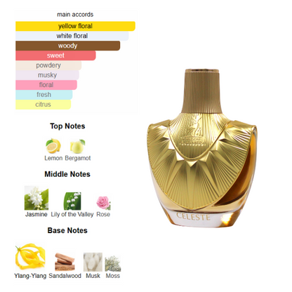 Maison Alhambra Celeste 3.4 Oz EDP for Women