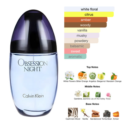 Calvin Klein Obsession Nigth 3.4 Oz Edp Women