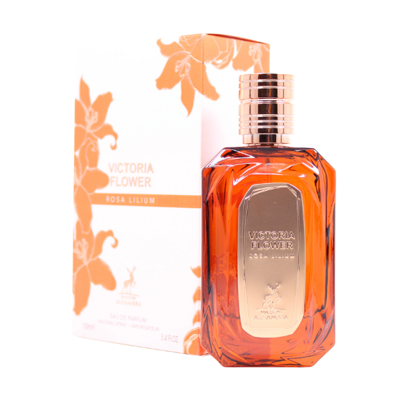 Maison Alhambra Victoria Flower Rosa Lilium 3.4 Oz EDP for Women