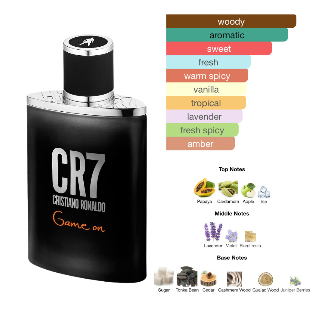 Cristiano Ronaldo Cr7 Game On 3.4 Oz Edt Men