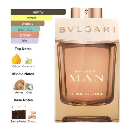 Bvlgari Man Terrae Essence 3.4 Oz Edp Men