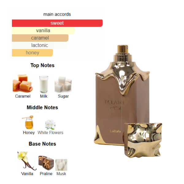 Lattafa Eclaire 3.4 Oz Edp Women