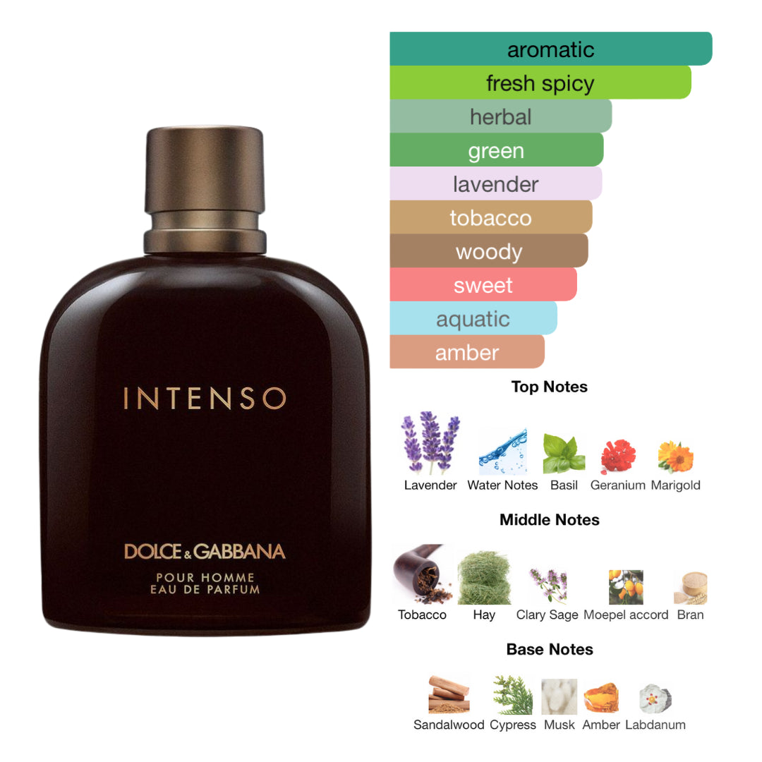 Dolce & Gabbana Intenso 4.2 Oz EDP for Men