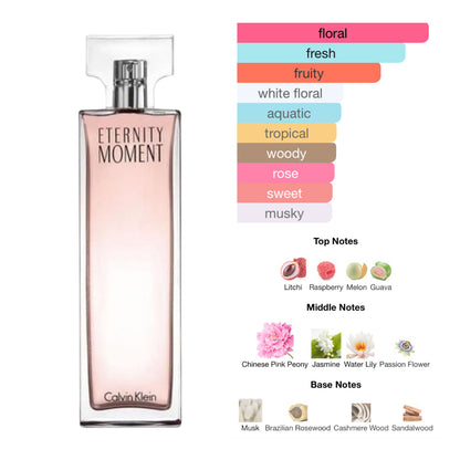 Calvin Klein Eternity Moment 3.4 Oz EDP for Women