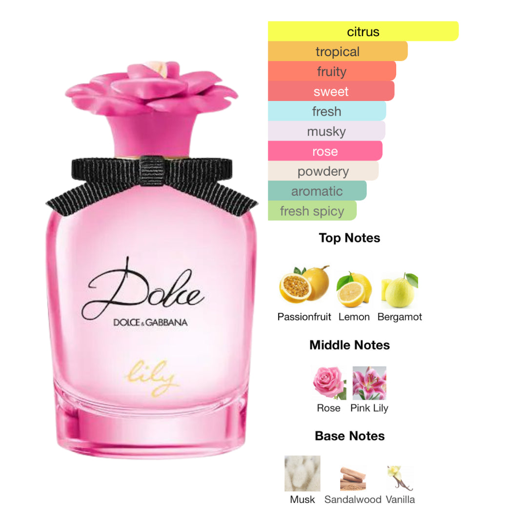 Dolce & Gabbana Dolce Lily 2.5 Oz Edt Women