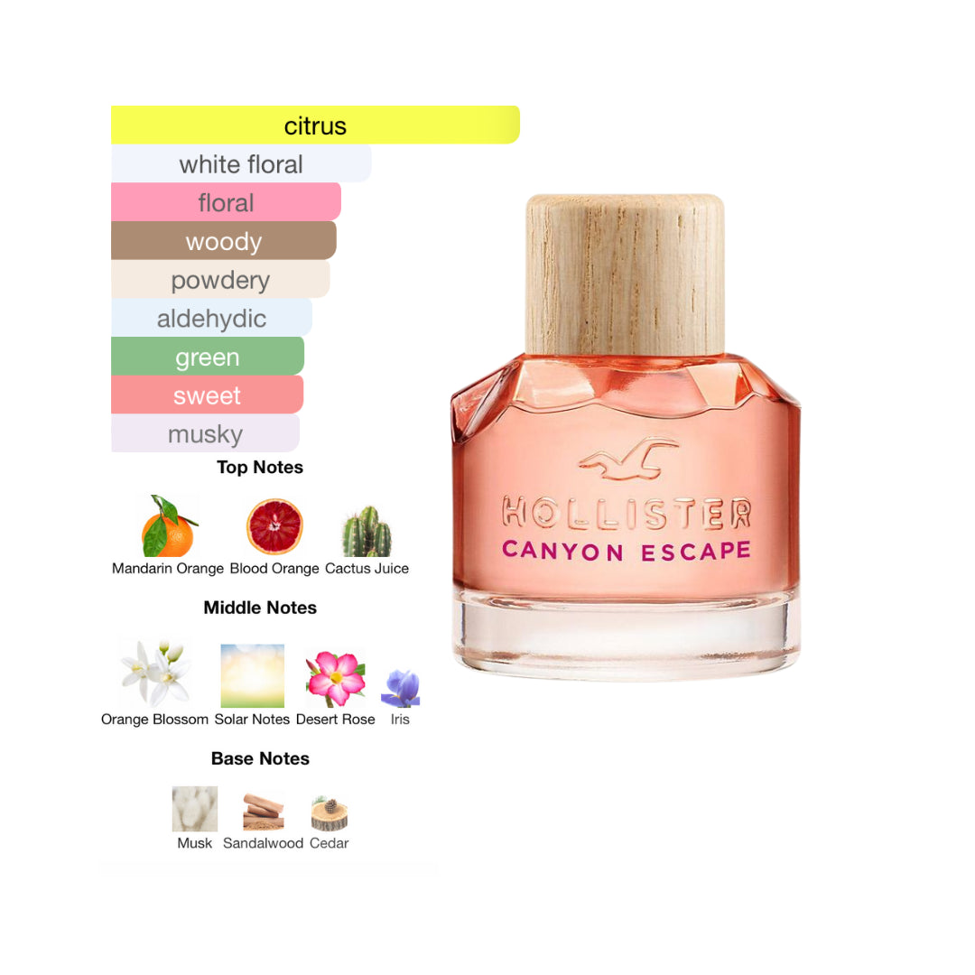 Hollister Canyon Escape 3.4 Oz Edp Women