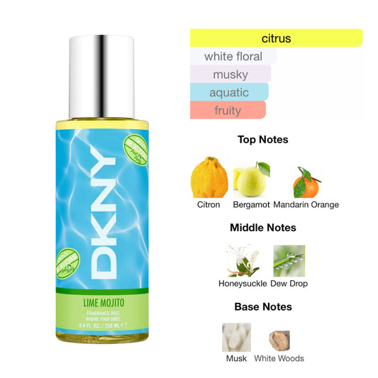 Donna Karan Body Mist Bedelicious Pool Party Lime Mojito 8.4 Oz Women