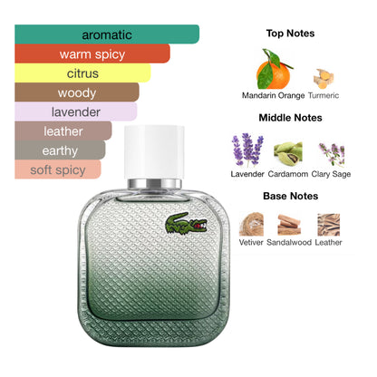 Lacoste L.12.12 Blanc Eau Intense 1.6 Oz Edt Men