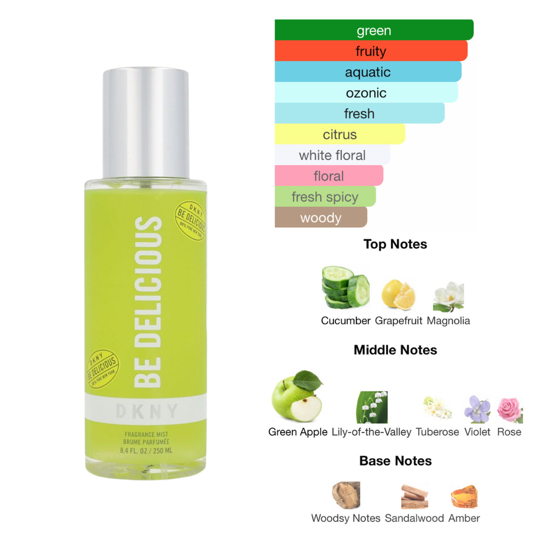 Donna Karan Body Mist Bedelicious 8.4 Oz Women