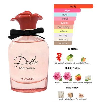 Dolce & Gabbana Dolce Rose 2.5 Oz Edt Women