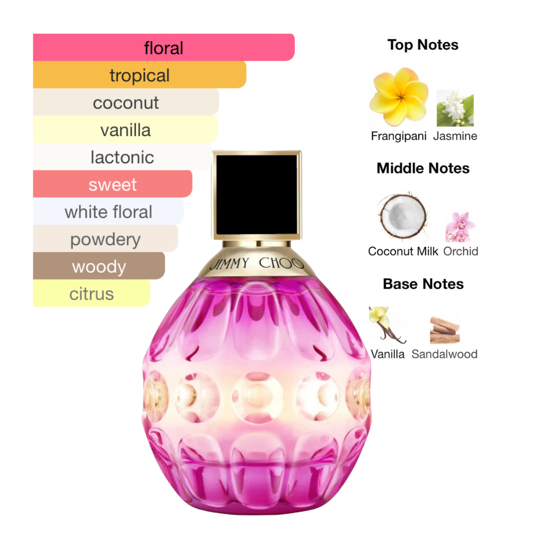 Jimmy Choo Rose Passion 3.4 Oz Edp Women