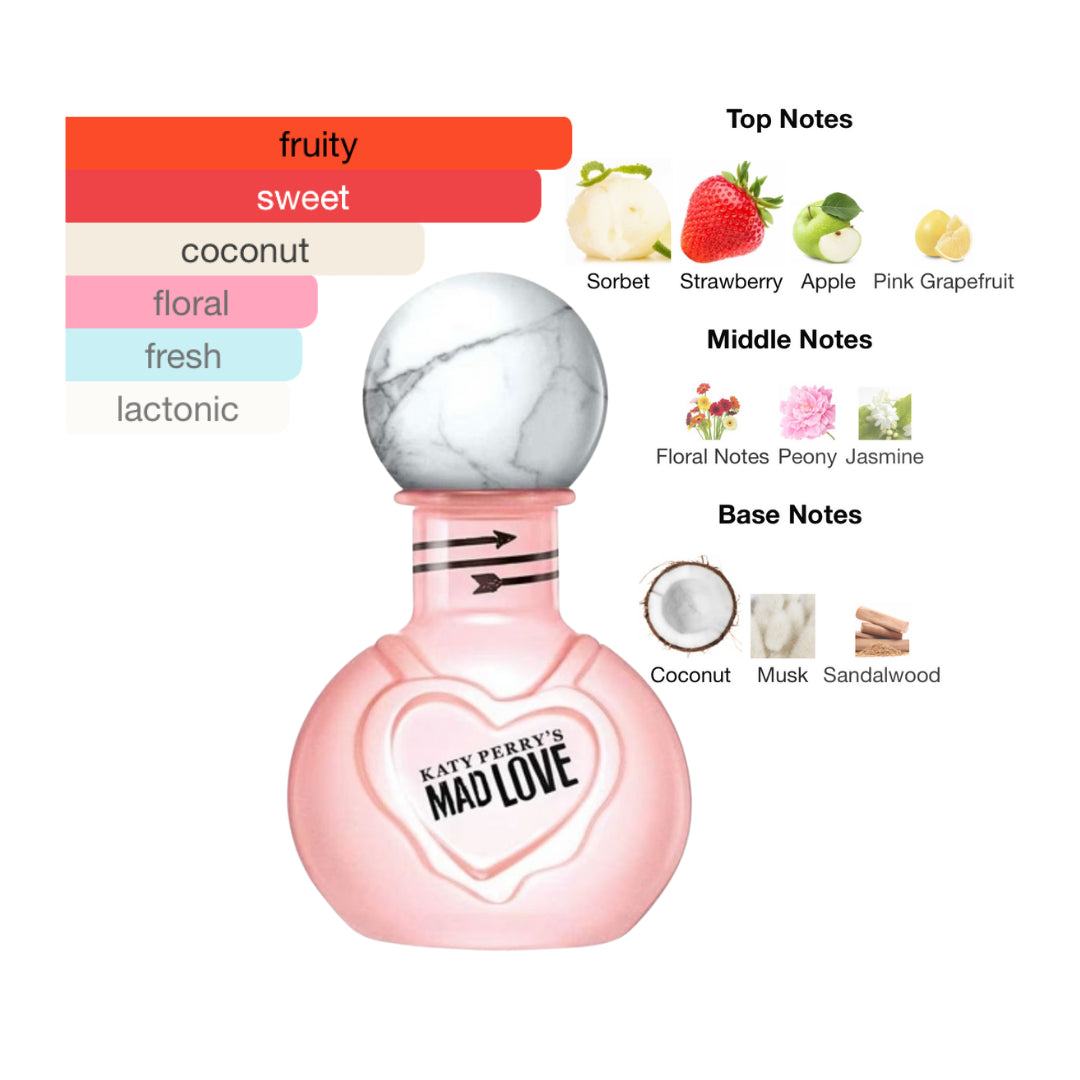 Katy Perry Mad Love 3.4 Oz EDP for Women