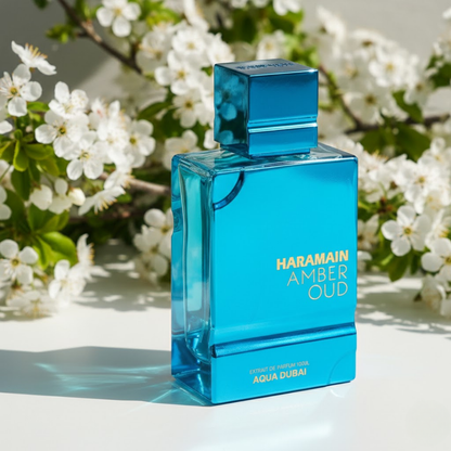 Al Haramain Amber Oud Aqua Dubai Extrait De Parfum 2.5 Oz Unisex