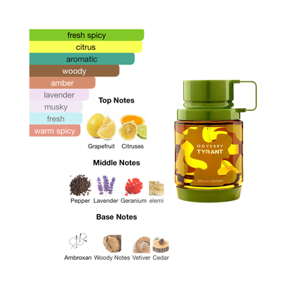 Armaf Odyssey Tyrant Special Edition 3.4 Oz Edp Men