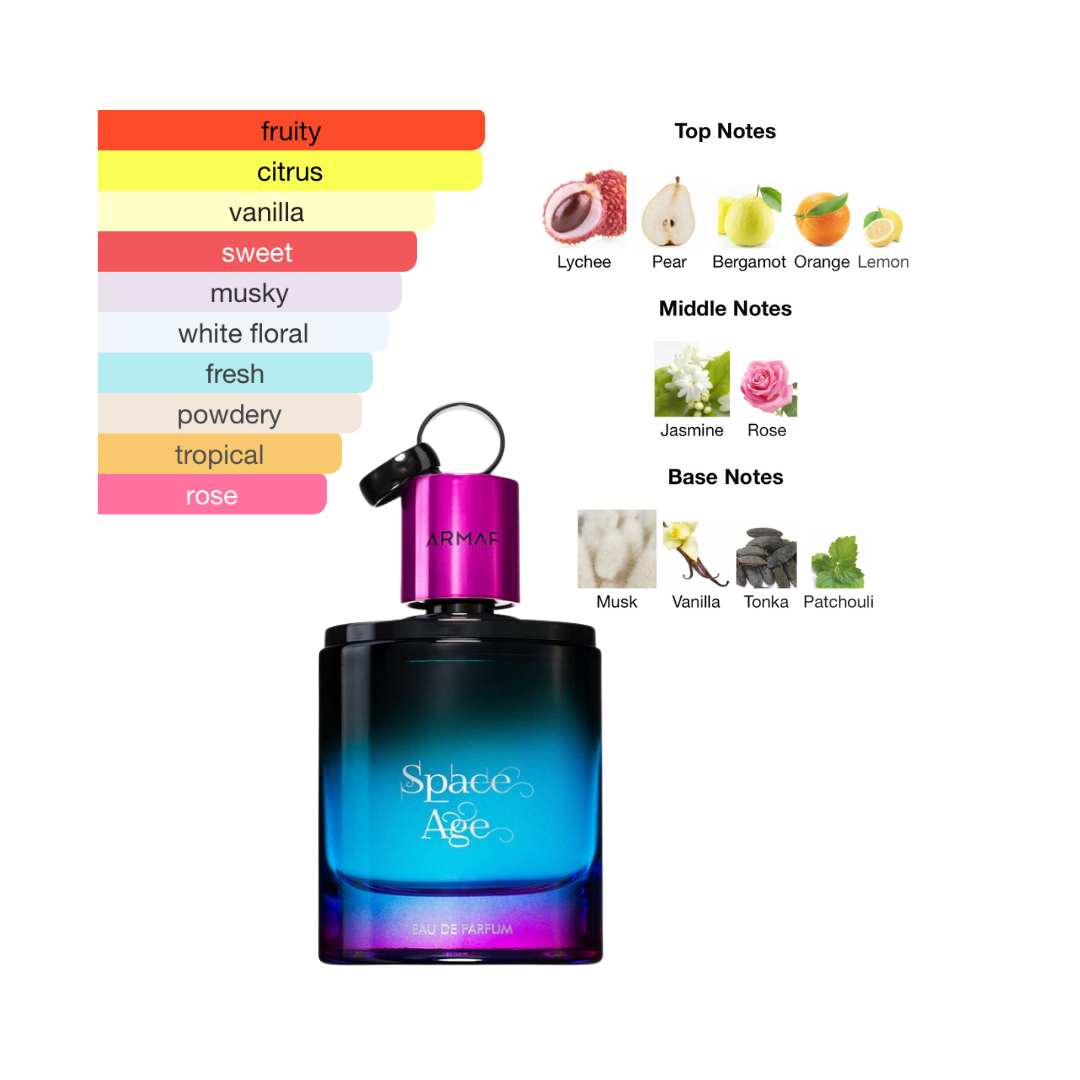 Armaf Space Age 3.4 Oz Edp Unisex