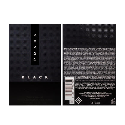 Prada Luna Rossa Black 3.4 Oz EDP for Men