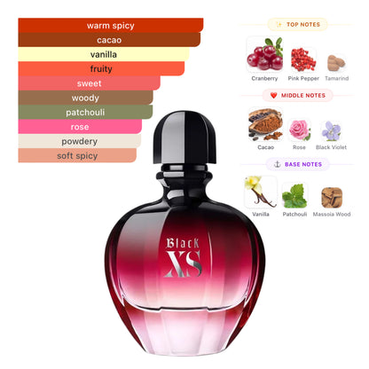 Paco Rabanne Xs Black 2.7 Oz Edp Women