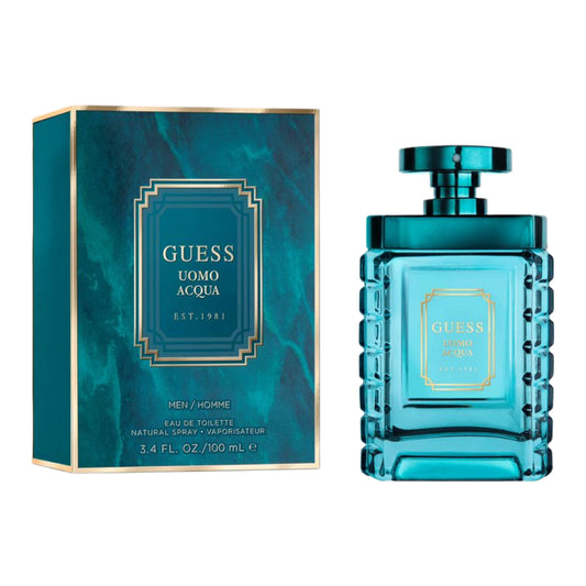 Guess Uomo Acqua 3.4 Oz Edt Men