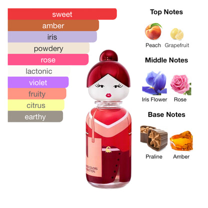 United Colors Of Benetton Sisterland Red Rose 2.7 Oz Edt Women