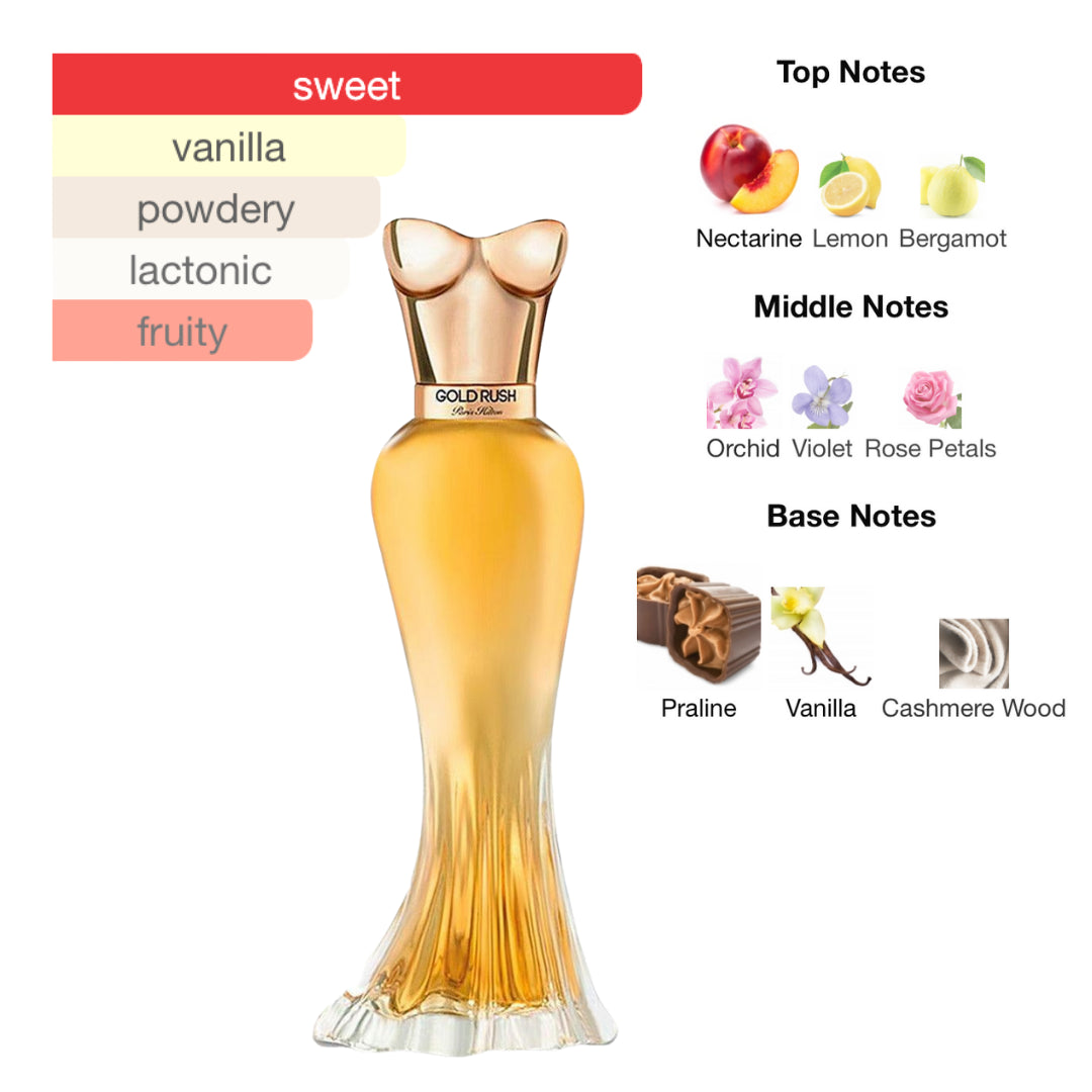 Paris Hilton Gold Rush 3.4 Oz Edp Women
