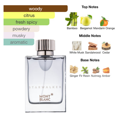 Mont Blanc Starwalker 2.5 Oz Edt Men