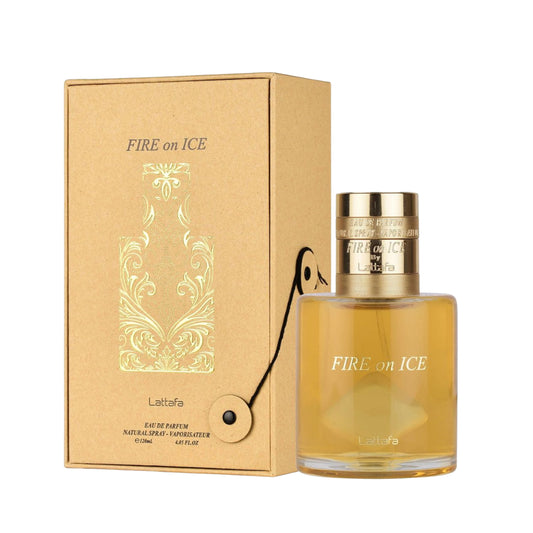 Lattafa Fire On Ice 4.5 Oz Edp Men