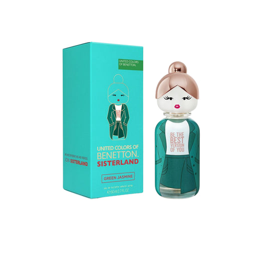United Colors Of Benetton Sisterland Green Jasmine 2.7 Edt Women