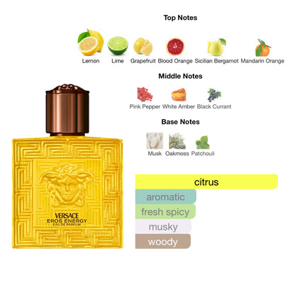 Versace Eros Energy 3.4 Oz Edp Men