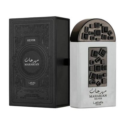 Lattafa Maharjan Silver 3.4 Oz Edp Unisex