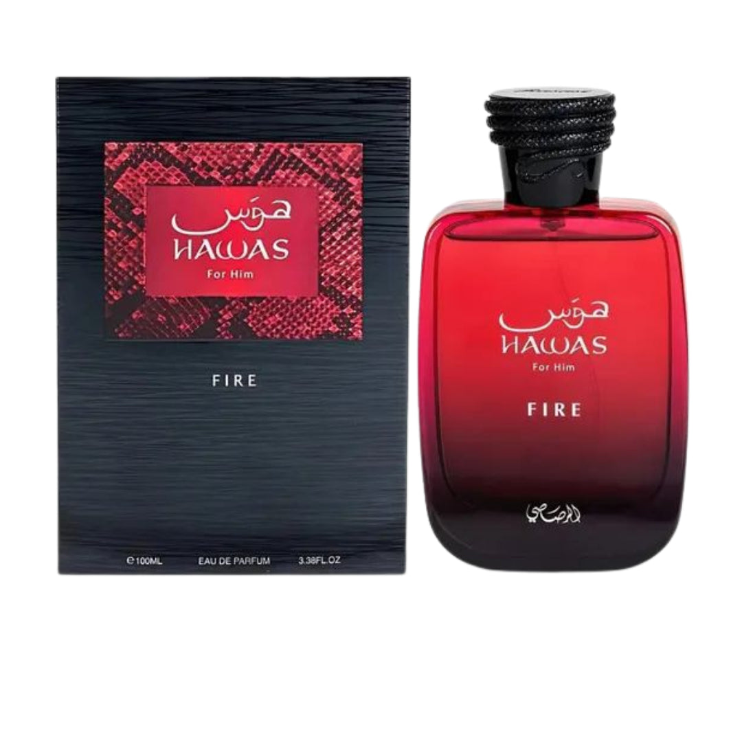 Rasasi Hawas Fire 3.4 Oz Edp Unisex