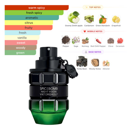 Viktor & Rolf Spicebomb Night Vision 3.4 Oz Edt Men