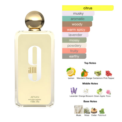 Afnan 9 Am 3.4 Oz Edp Unisex