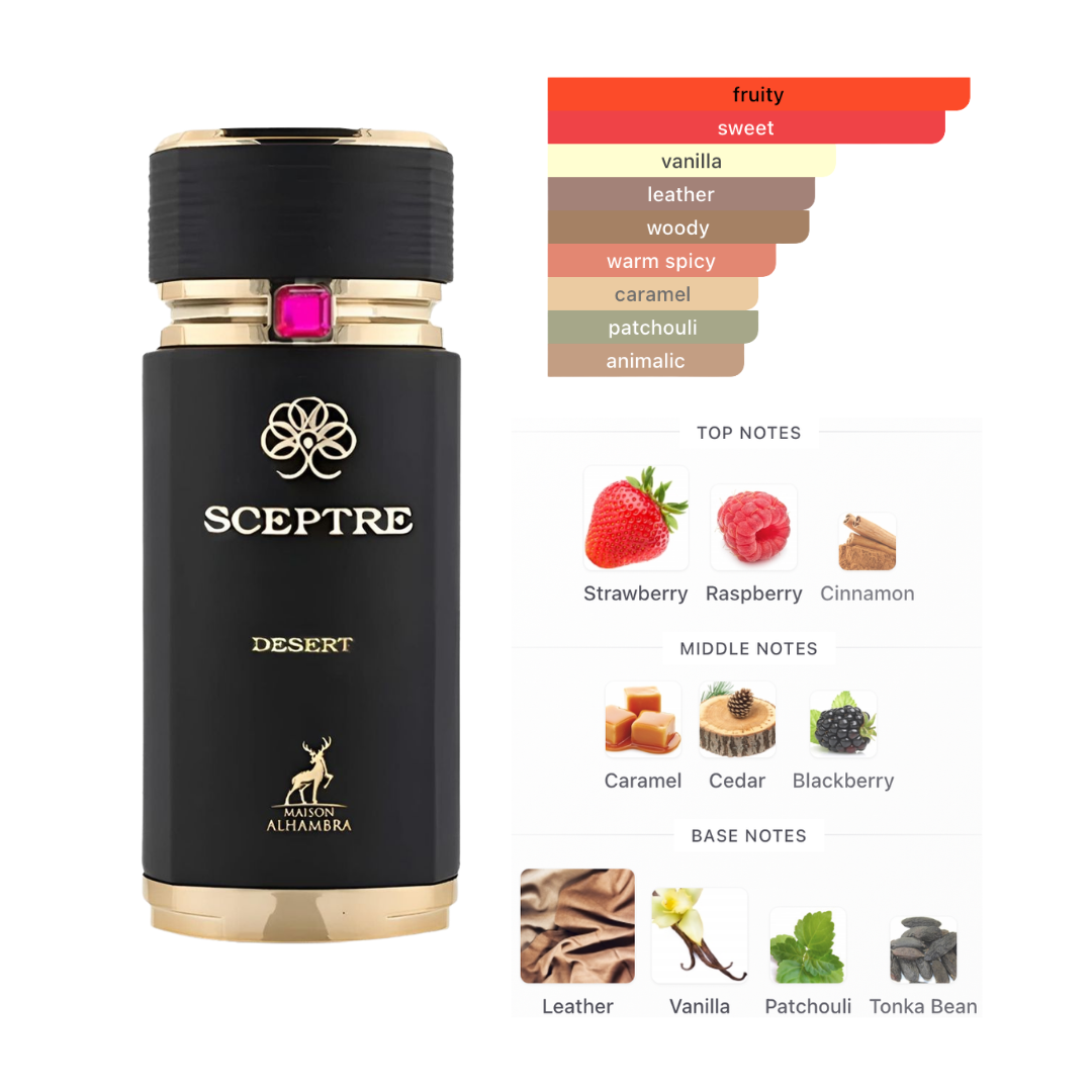 Maison Alhambra Sceptre Desert 3.4 Oz Edp Women