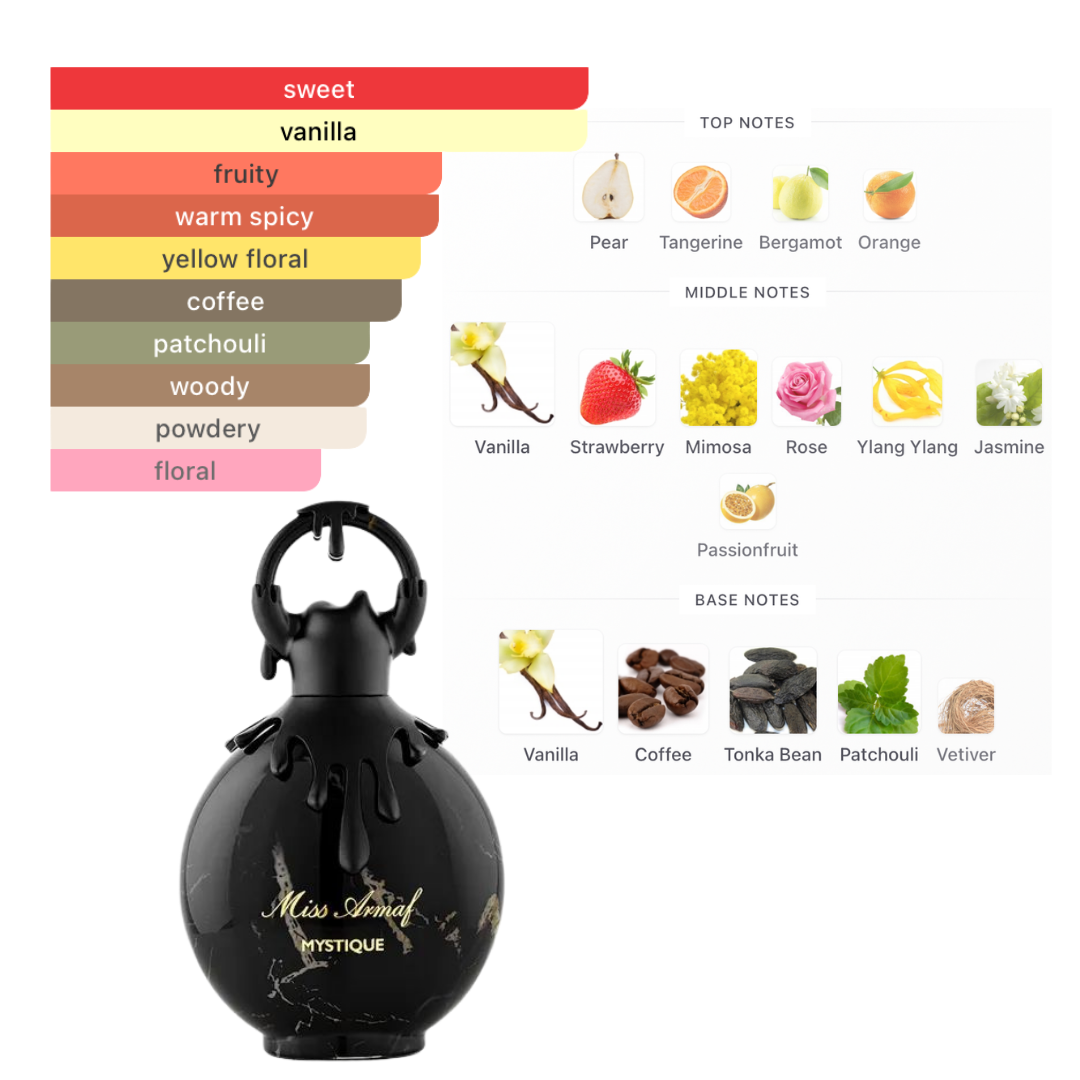 Armaf Mystique 3.4 Oz  Edp Women