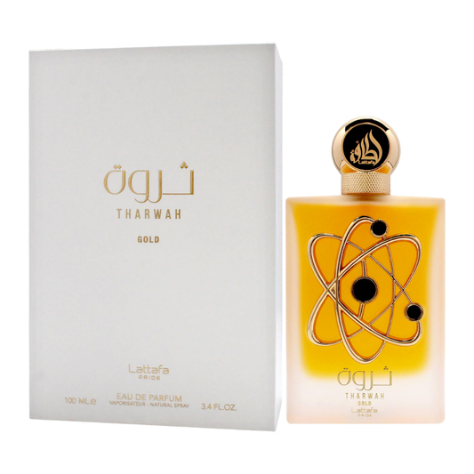 Lattafa Tharwah Gold 3.4 Oz Edp Women
