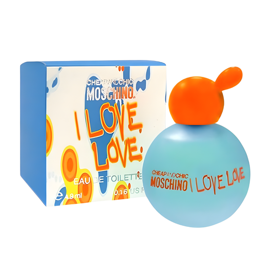 Moschino Mini Moschino I Love Love 0.17 Oz Edt Women